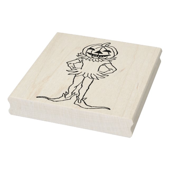 Briefmarke von Pumpkinematerialien Gummistempel (Stempel)