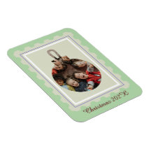 Briefmarke Weihnachtsschmuck Custom Foto Holiday