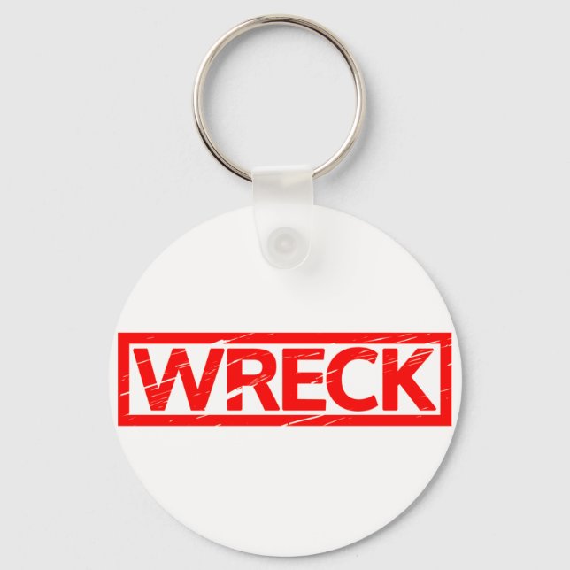 Briefmarke Wreck Schlüsselanhänger (Vorderseite)