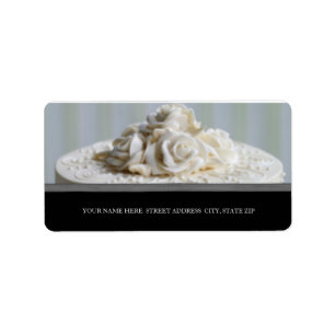 Briefmarken für Hochzeitstorte Adressaufkleber
