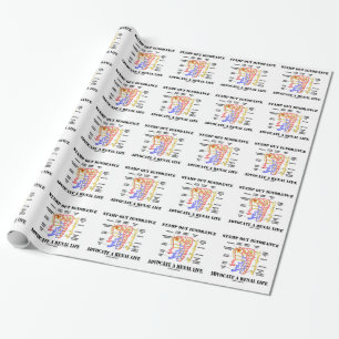 Briefmarken-heraus Ignoranz-Anwalt ein Nierenleben Geschenkpapier