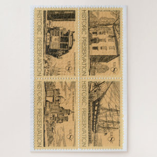 Briefmarken-Puzzle der Vereinigten Staaten