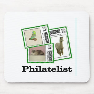 Briefmarkensammler 3 mousepad