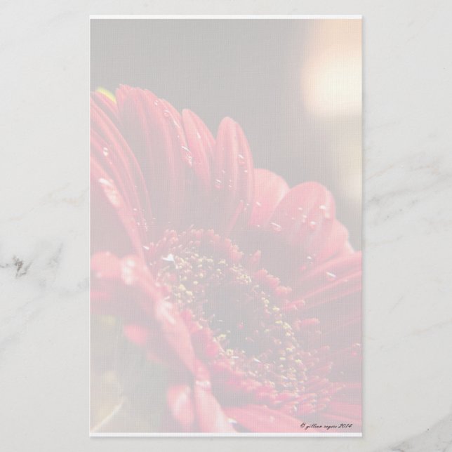 Briefpapier der Blumen-I (Vorderseite)