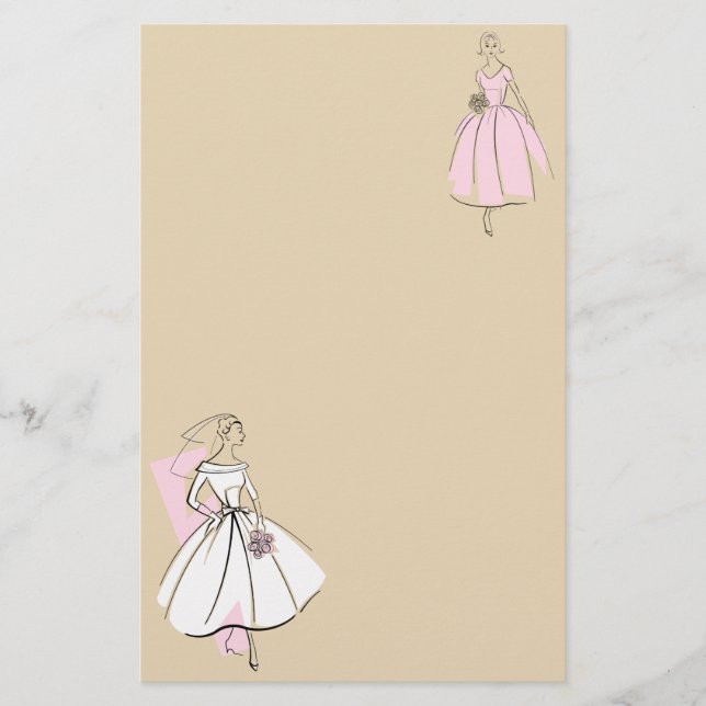 Briefpapier der Fashion Bride Neutral Group (Vorderseite)