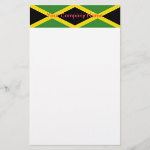 Briefpapier mit Flagge von Jamaika