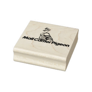 Brieftaube gummistempel