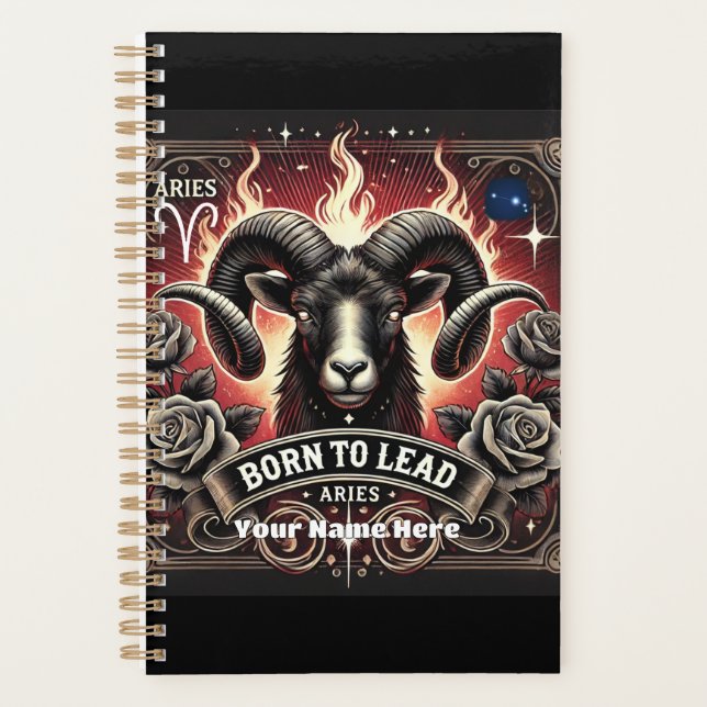 Bries "Born to Lead" Planificateur (Devant)