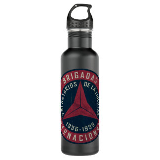 Brigadas Internacionales 1936 - 1939 T - Shirt Edelstahlflasche