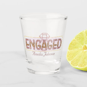 Brigade für niedliches Engagement Schnapsglas
