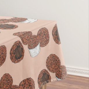 Brigadieros Brazilian Chocolate Candy Bake Sale Tischdecke