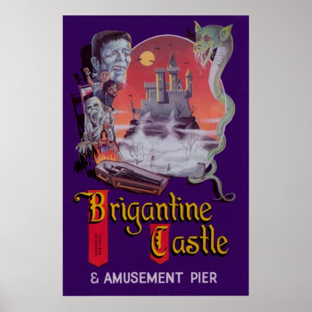 Brigantine Castle Poster (Vorne)