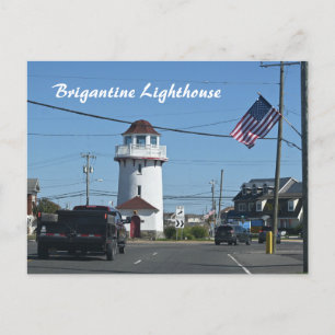 Brigantine Lighthouse Foto Postkarte