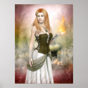 Brighid Plakat/Leinwand-Druck Poster