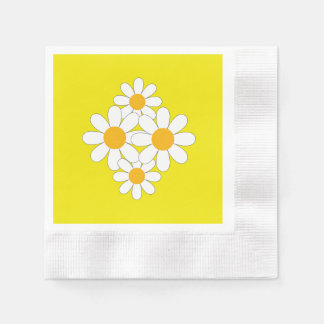 Bright and Bold Daisy Serviette