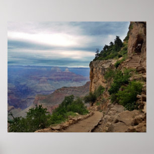 Bright Angel Trail Grand Canyon Nationalpark Poster
