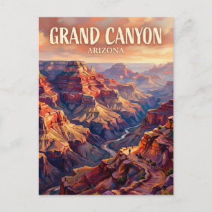 Bright Angel Trail USA -> Bright Angel Trail USA Postkarte