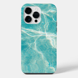 Bright Aqua Yellow and White Phone Case for iPhone 14 Pro Max Hülle