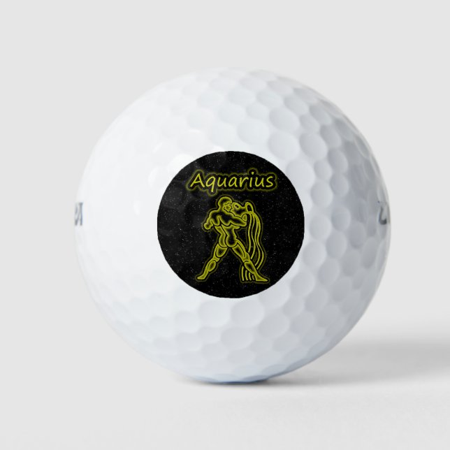 Bright Aquarius Golfball (Vorderseite)