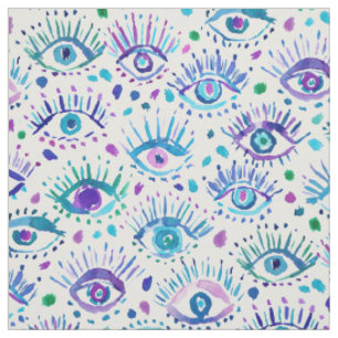 BRIGHT AUGEN Augenscheinblende Illuminati Print Stoff