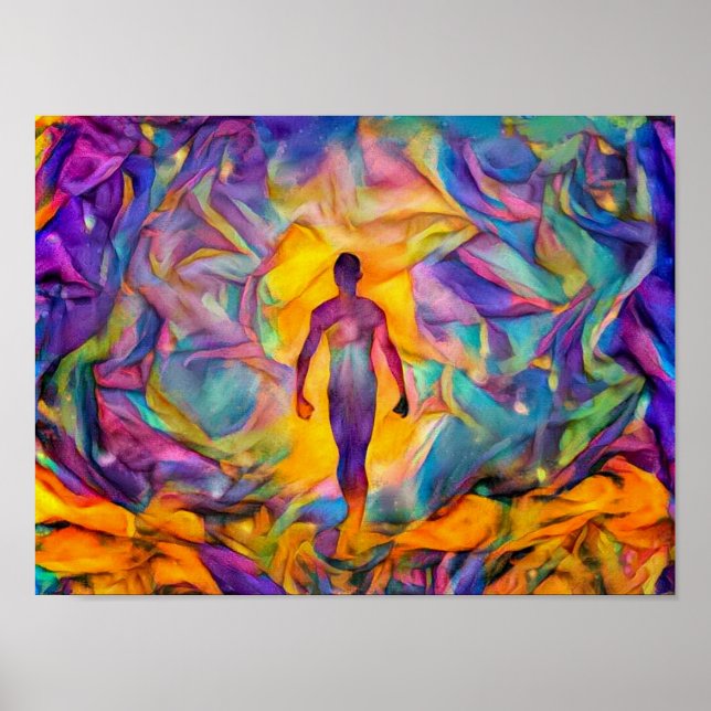 Bright Aura Poster (Vorne)