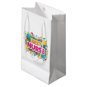 Bright Best Nurse Geschenktasche Kleine Geschenktüte