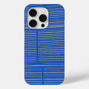 Bright Blue Unique Modern Stripe Muster Cool title_seo2