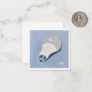 Bright Bulb #2 Mitteilungskarte