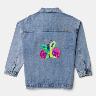Bright Butterfly Jeansjacke