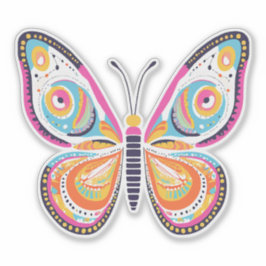 Bright Butterfly Sticker