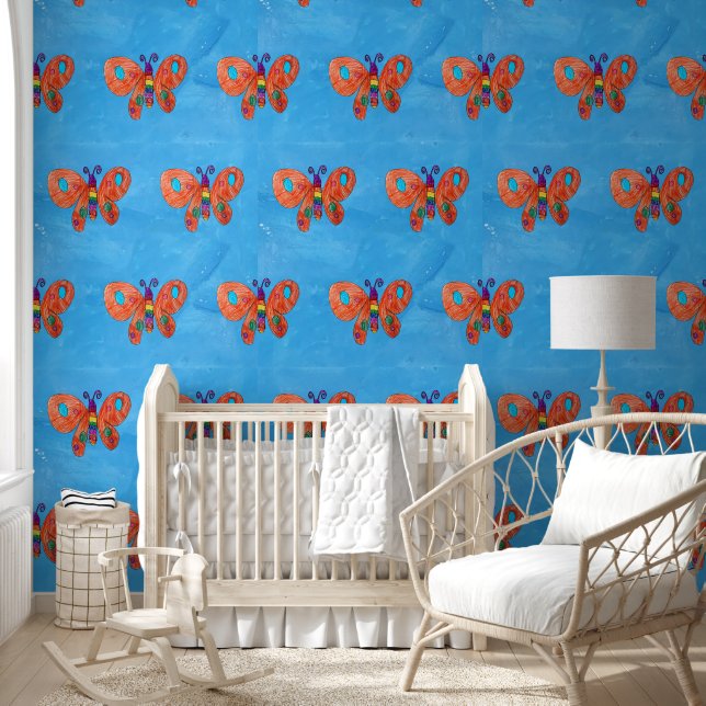 Bright Butterfly Tapete (Kinder)