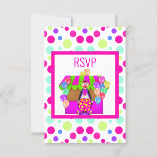 BRIGHT CIRCUS ANNIVERSAIRE PARTI RSVP