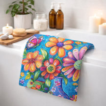 Bright Colorful Floral