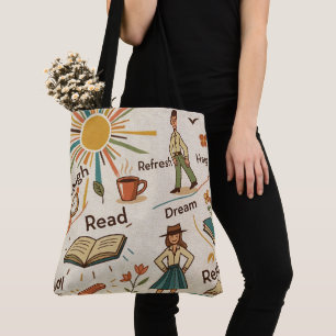 Bright Day Collage Tasche