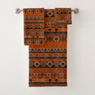 Bright ethnic striped pattern.