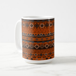 Bright ethnic striped pattern. kaffeetasse
