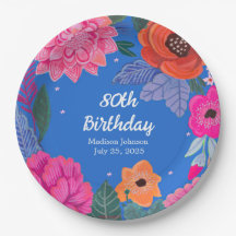Bright Floral Birthday Party