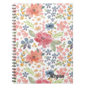 Bright Floral Notizblock