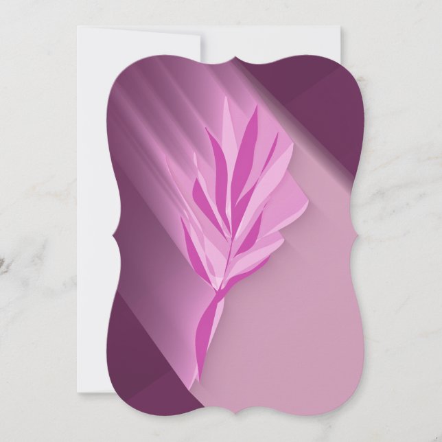 Bright flower. karte (Vorderseite)