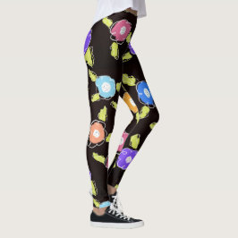 Bright Flowered Dames Leggings