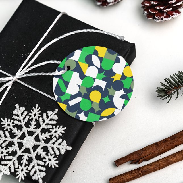 Bright Geo Geschenkanhänger (Von Creator hochgeladen)