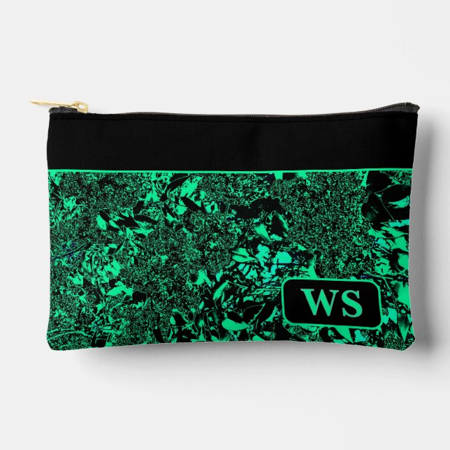 Bright Green Cosmetic Bag Zubehörtasche (Vorderseite)