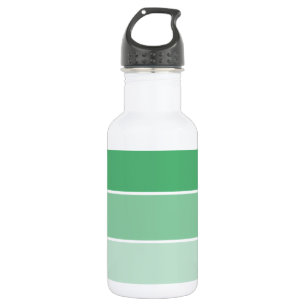 Bright Green Paint Samples Edelstahlflasche
