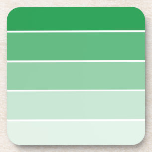 Bright Green Paint Samples Untersetzer