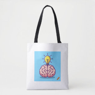 "Bright Ideas Sac fourre-tout : Cerveau en dessin