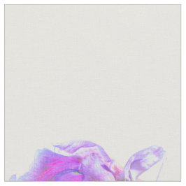 Bright Iris Large Panel Stoff