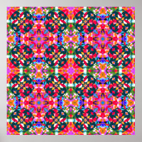 Bright Jolly farbenfrohe Dopamin Decke Wall Poster