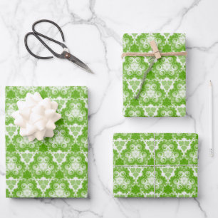 Bright Jolly Green Geschenkpapier Set