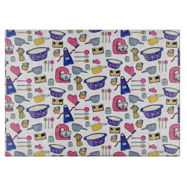 Bright Kitchen Utensities Koch Kuchen Baker Schneidebrett (Vorderseite)