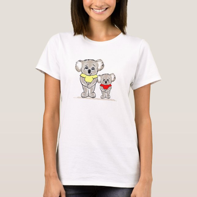 Bright Koalas T-Shirt (Vorderseite)